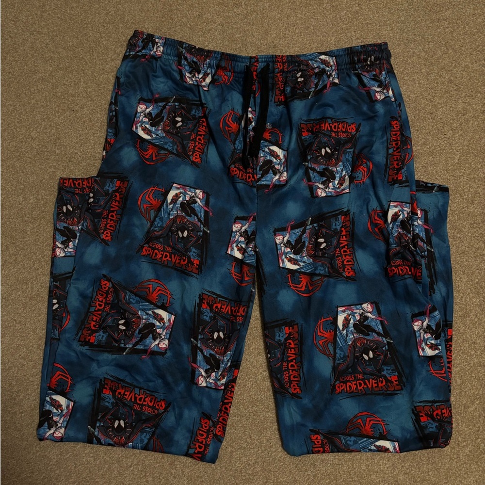 Across the spiderverse sleep pants